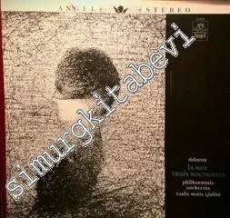 33 LP PLAK VINYL: Claude Debussy - Philharmonia Orchestra, Carlo Maria Giulini - La Mer / Trois Nocturnes -        1962