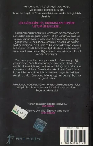 O Kız! Cecily Von Ziegesar Artemis Yayınları