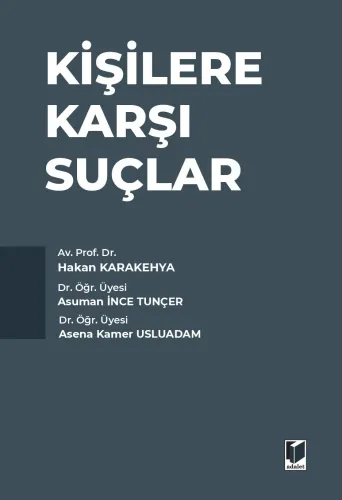 Kişilere Karşı Suçlar
