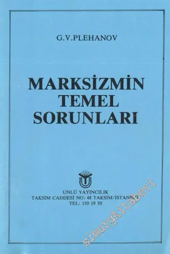 Marksizmin Temel Sorunları -