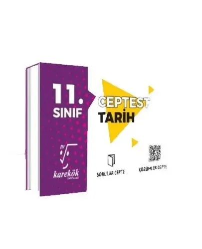 Karekök Yayınları 11. Sınıf Tarih Cep Test