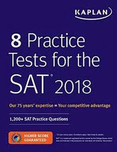 Kaplan 8 Practice Tests for the SAT 2018 Kaplan Komisyon