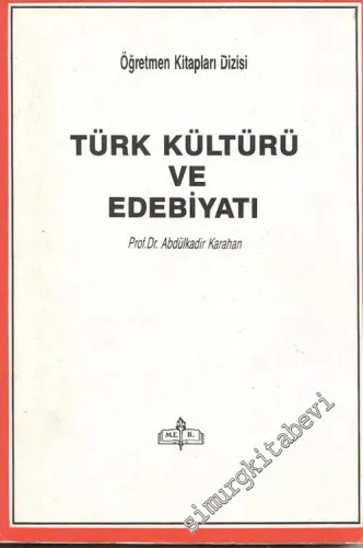 Türk Kültürü ve Edebiyatı -        1988
