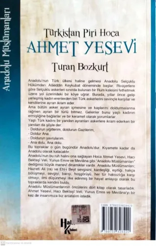 Türkistan Piri Hoca Ahmet Yesevi Turan Bozkurt Halk Kitabevi