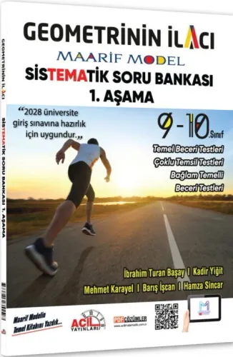 Acil TYT AYT Geometrinin İlacı Maarif Model Sistematik Soru Bankası 1.