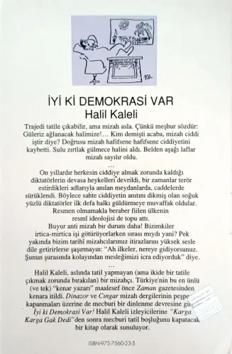 İyi ki Demokrasi Var! Halil Kaleli İnkılap
