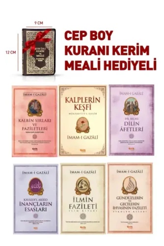 Hediyeli Imamı Gazali Seri Kalplerin Keşfi-dilin Afetler-ilmin Fazileti-kalbin Sırları Ve Faziletleri