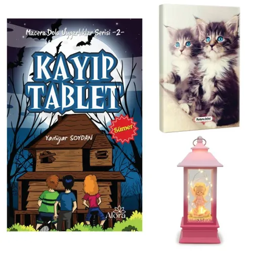 Kayıp Tablet - Maviş Kediler Planlama Defteri ve Melek Kız Temalı Fene
