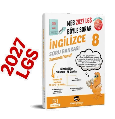 8. Sınıf 2027 Meb Böyle Sorar İNGİLİZCE Soru Bankası
