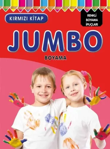 Jumbo Boyama Kırmızı Kitap
