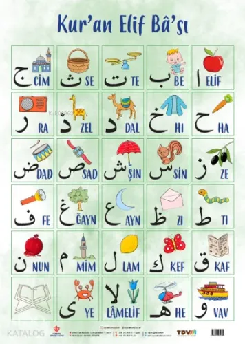 Kuran Elif Bası Poster | benlikitap.com
