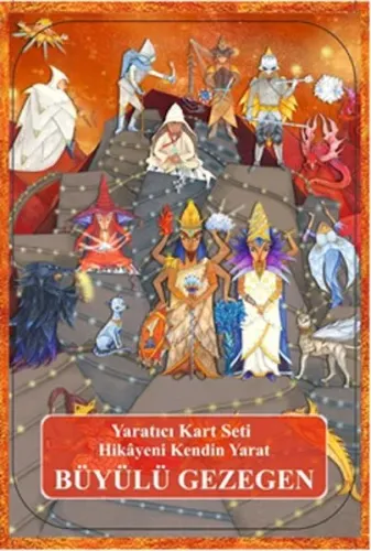 Büyülü Gezegen-Hikayeni Kendin Yarat Yaratıcı Kart Seti