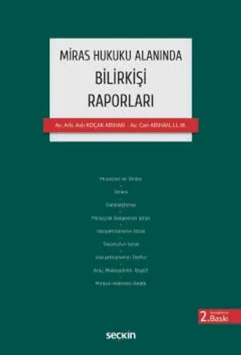 Miras Hukuku Alanında Bilirkişi Raporları