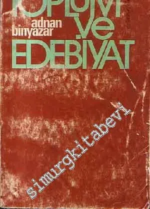 Toplum ve Edebiyat -        1972