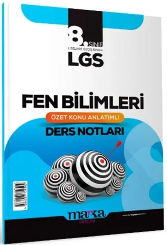 Marka Yayınları 8. Sınıf LGS Fen Bilimleri Özet Konu Anlatımlı Ders No