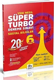 6.Sınıf Süper Turbo Sosyal Bilgiler Deneme