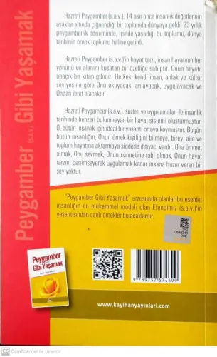 Peygamber Gibi Yaşamak Kerim Buladı Kayıhan Yayınları