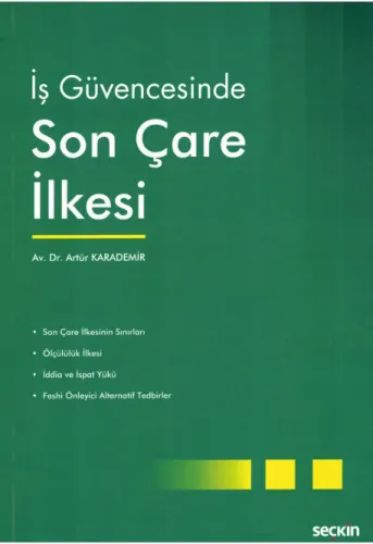 İş Güvencesinde Son Çare İlkesi