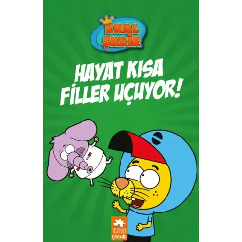 Kral Şakir 4 - Hayat Kısa Filler Uçuyor! (Ciltli)