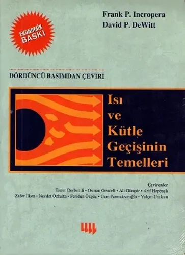Isı ve Kütle Geçişinin Temelleri