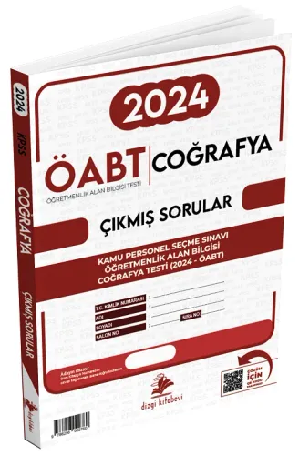 Dizgi Kitap Yayınları MEB-AGS ÖABT Coğrafya Öğretmenliği Video Çözümlü