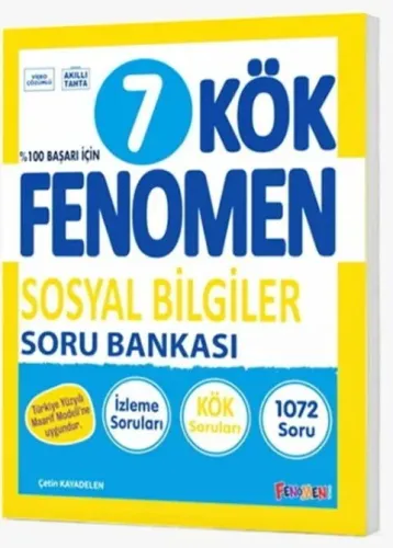 Fenomen 7. Sınıf Sosyal Bilgiler Kök Soru Bankası