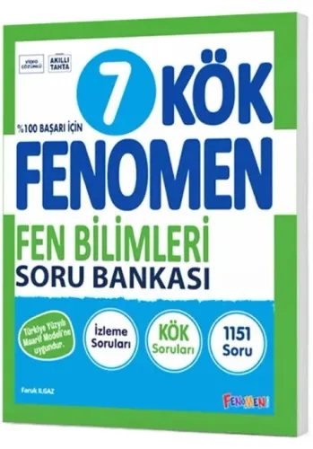 Fenomen 7. Sınıf Fen Bilimleri Kök Soru Bankası