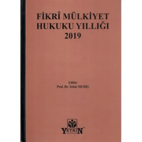 Fikri Mülkiyet Hukuku Yıllığı 2019