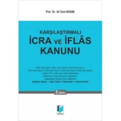 Karşılaştırmalı İcra ve İflas Kanunu
