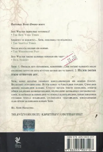 Sıfır Walter Siren %50 indirimli