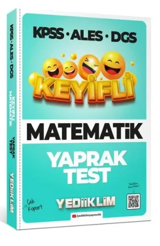 Kpss-Ales-Dgs Keyifli Matematik Çöz.Yap.Test- 2022