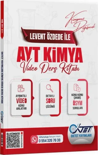 Oktet Yayınları AYT Kimya Video Ders Kitabı