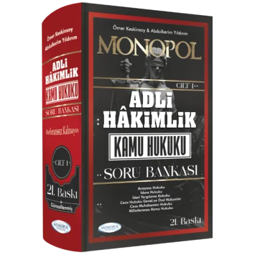 MONOPOL Adli Hakimlik Kamu Hukuku Soru Bankası