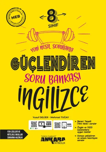 Ankara 8. Sınıf İngilizce Güçlendiren Soru Bankası