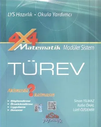 Elsim 4x4 Matematik Modüler Sistem Türev Sinan Yılmaz-Rafet Önal-Lütfi