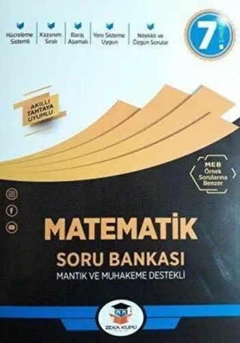 Zeka Küpü Yayınları 7. Sınıf Matematik Soru Bankası Zeka Küpü