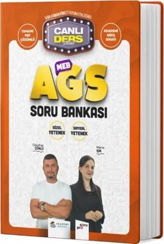 Akademi Denizi MEB AGS Sözel Sayısal Yetenek Soru Bankası