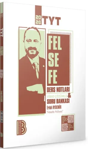 Benim Hocam TYT Felsefe Ders Notları ve Tamamı Video Çözümlü Soru Bankası 2026