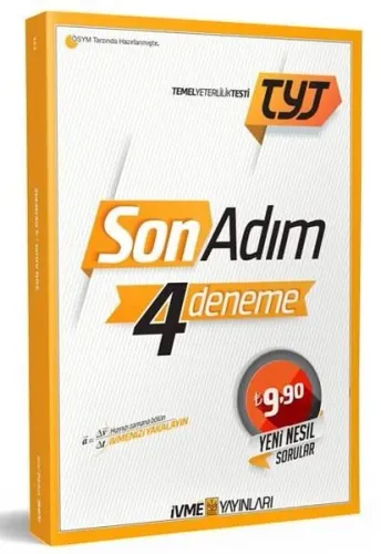 İvme TYT Son Adım 4 lü Deneme-YENİ