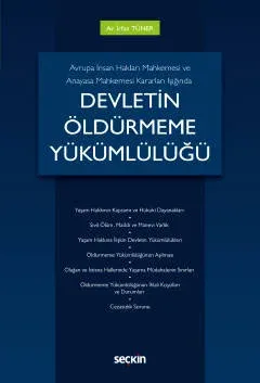 Devletin Öldürmeme Yükümlülüğü