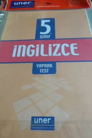 5. Sınıf İngilizce Yaprak Test