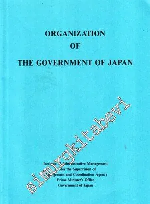 Organization of the Governement of Japan -        1995