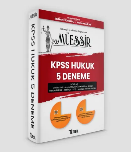 Müessir KPSS Hukuk 5 Deneme
