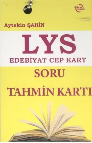 Süre LYS Edebiyat Cep Kart (Soru Tahmin Kartı)