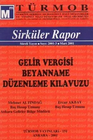 Türmob Sirküler Rapor 2001/3