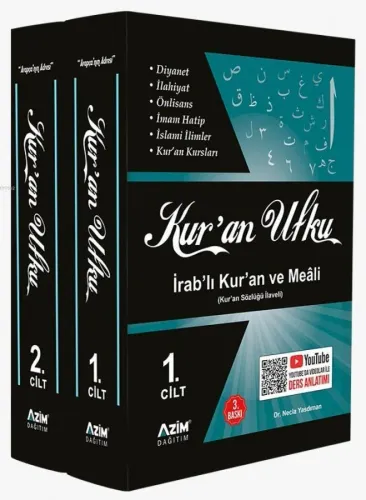 Kuran Ufku İrablı Kuran ve Meali (2 Cilt Takım)