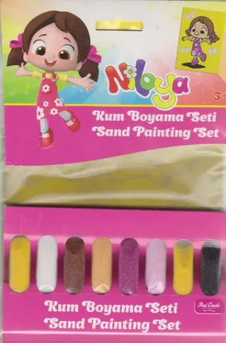 Niloya Kum Boyama Seti PKN-107 Komisyon