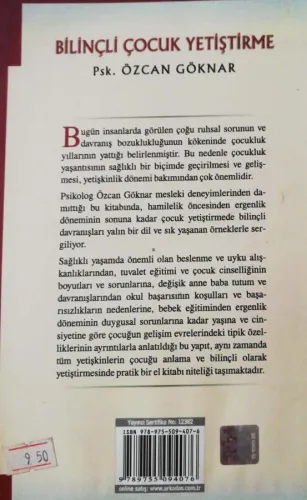 Bilinçli Çocuk Yetiştirme Özcan Göknar Arkadaş Yayınları