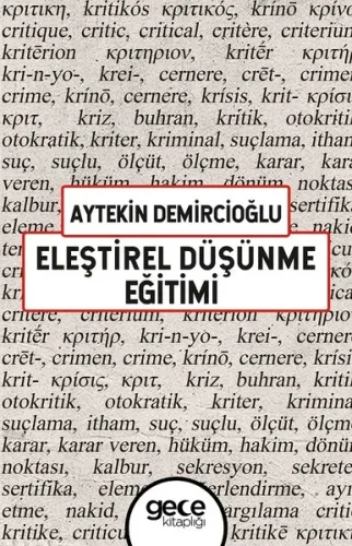 Eleştirel Düşünme Eğitimi