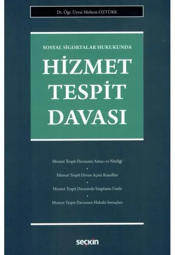 Hizmet Tespit Davası